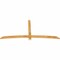 Ekena Millwork Bellingham Rough Sawn Timber Gable Bracket, Western Red Cedar, 96"W x 44"H x 2"D x 4"F, 11/12 Pitch GBW096X44X0204BEL00RWR - alternate 2